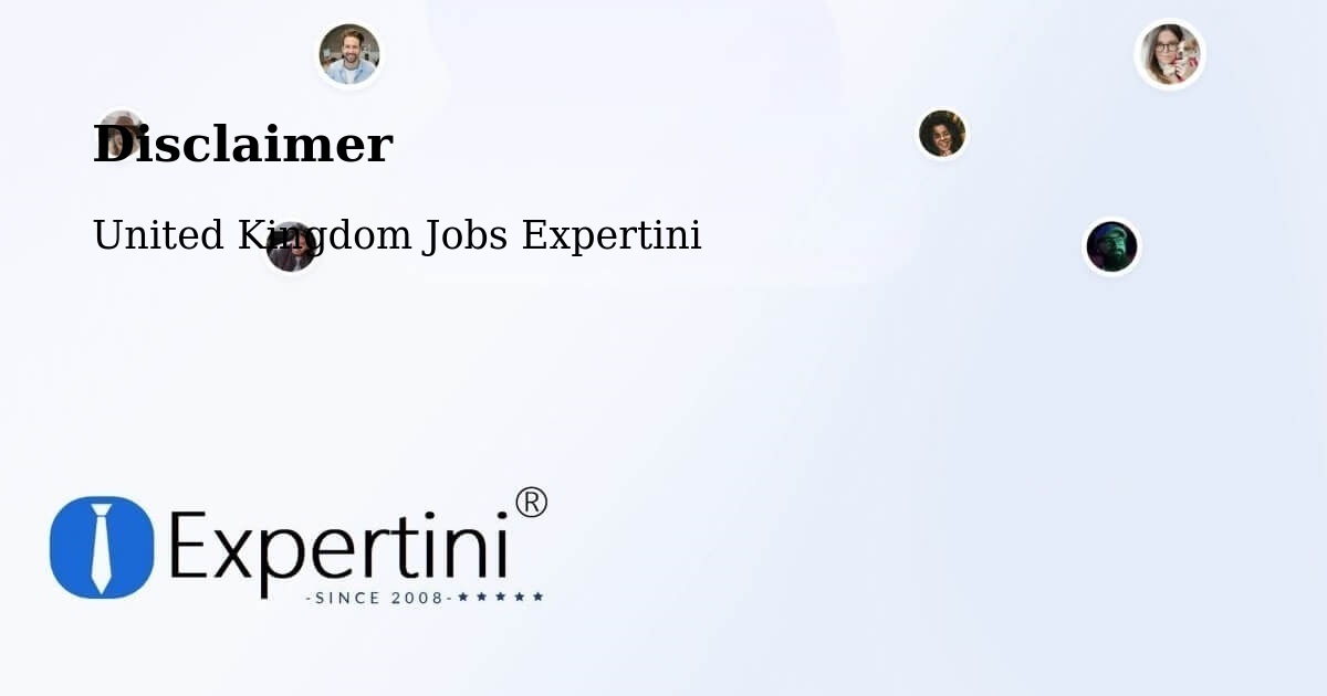 Disclaimer – Westergate - United Kingdom Jobs Expertini